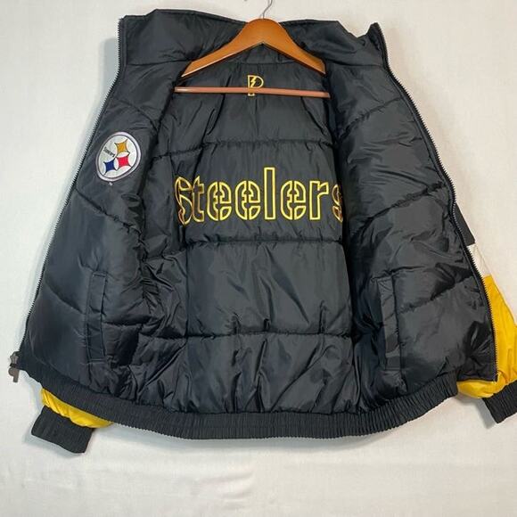 Pro Player NFL Experience Pittsburgh Steelers Reversible Men's Jacket - Size L - Picture 8 of 14